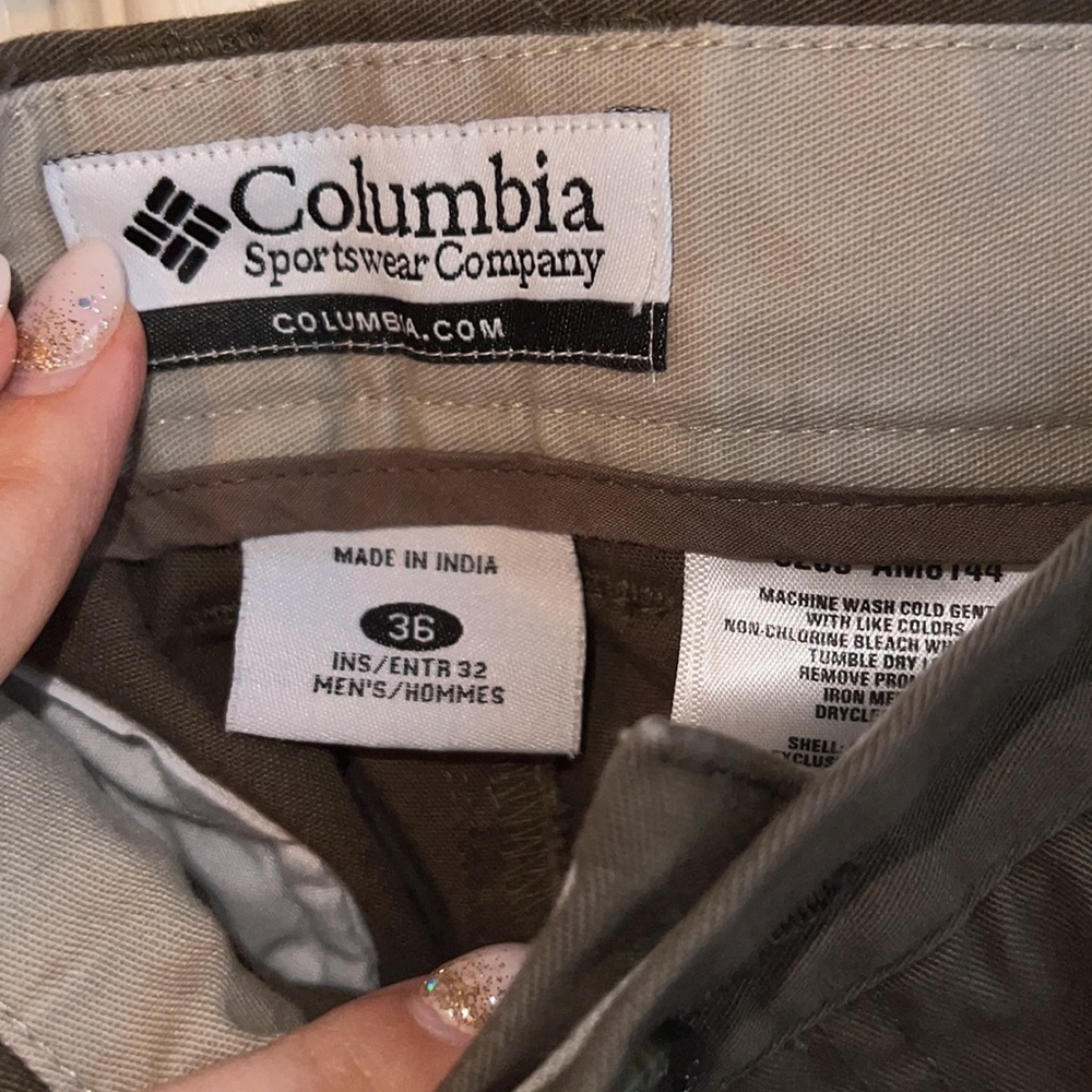 COLUMBIA Dark Taupe Men’s Dress Pants - Picture 4 of 6